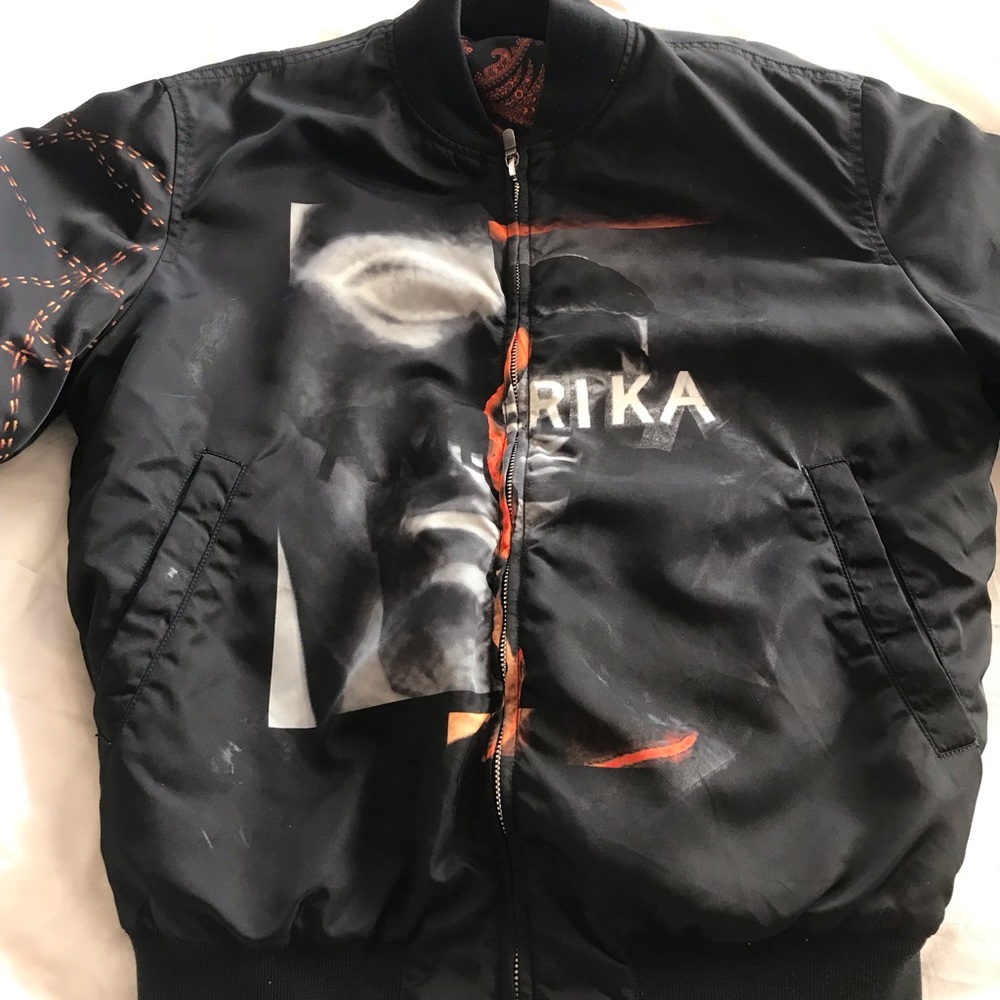 Mens GIVENCHY Couture Black Reverse Jacket SMALL